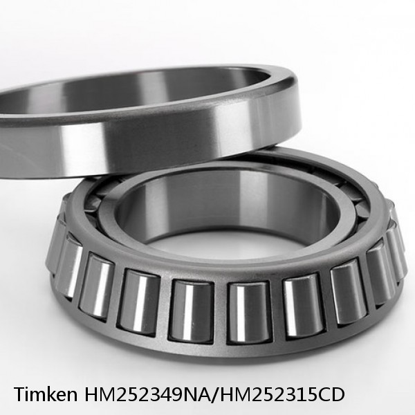 HM252349NA/HM252315CD Timken Tapered Roller Bearing #1 small image
