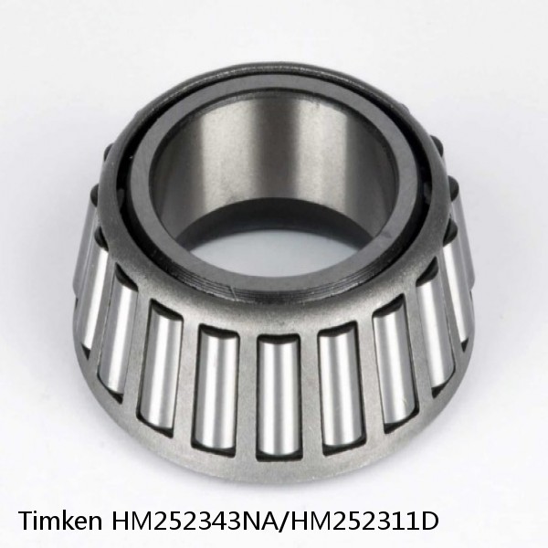 HM252343NA/HM252311D Timken Tapered Roller Bearing #1 small image
