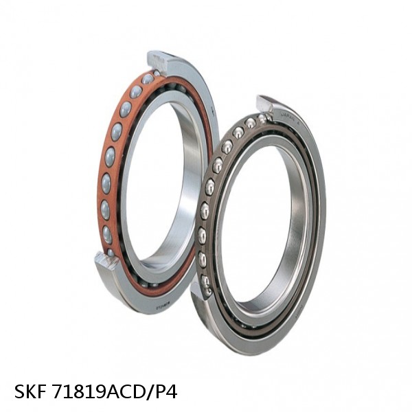 71819ACD/P4 SKF Super Precision,Super Precision Bearings,Super Precision Angular Contact,71800 Series,25 Degree Contact Angle #1 small image