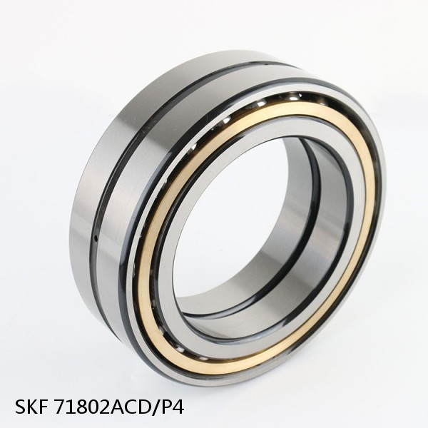 71802ACD/P4 SKF Super Precision,Super Precision Bearings,Super Precision Angular Contact,71800 Series,25 Degree Contact Angle #1 small image