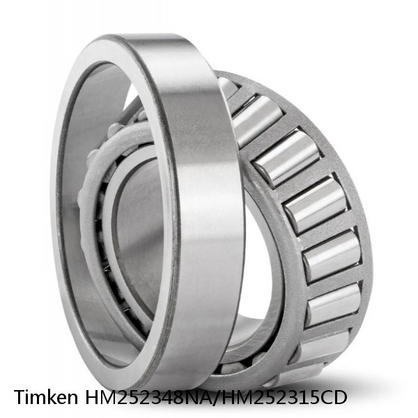 HM252348NA/HM252315CD Timken Tapered Roller Bearing #1 small image