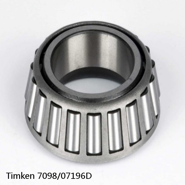 7098/07196D Timken Tapered Roller Bearing