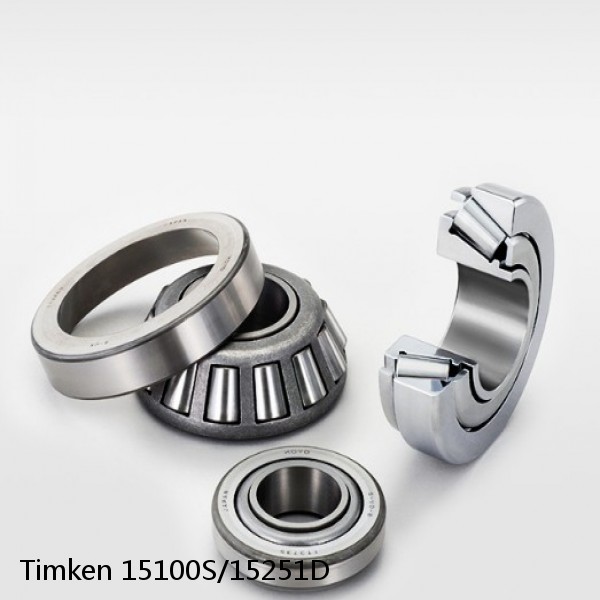 15100S/15251D Timken Tapered Roller Bearing #1 image